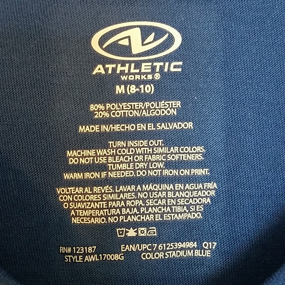 Athletic Works "Train Run Repeat" Tee - Picture 3 of 4
